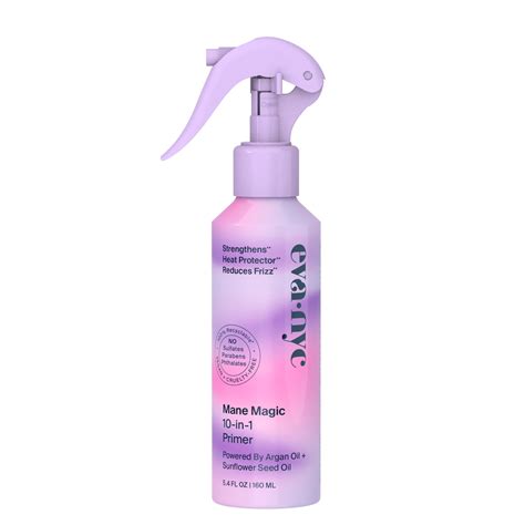 The Perfect Hair Prep: Eva NYC Mane Magic 10 in 1 Heat Protection Spray
